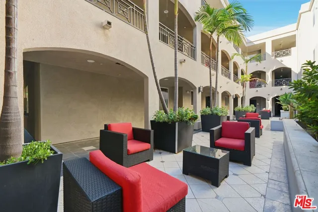 a outdoor space with patio