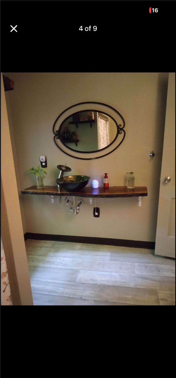 7998 Dutch Street Road Mount Morris, NY 14510 - Photo 9 of 10 Beautiful Bowl Sink on Shiny Live Edge Counter