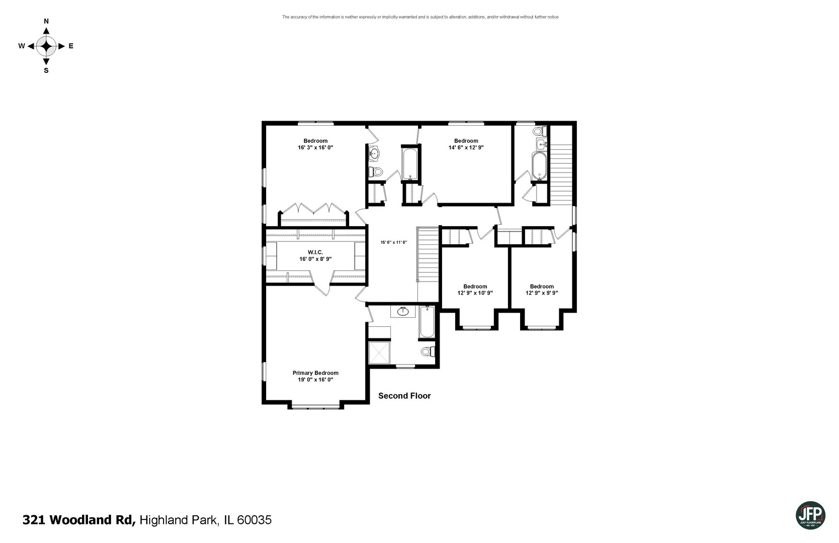 321 Woodland Road Highland Park, IL 60035 - Photo 47 of 48 a picture of a floor plan