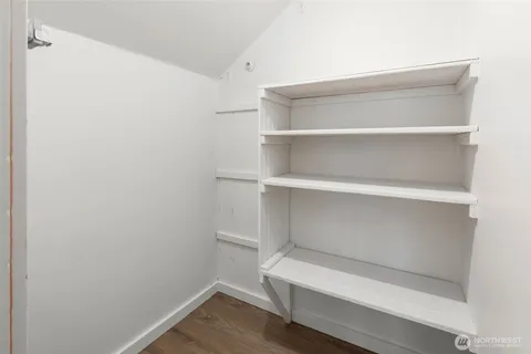 a view of storage and utility room