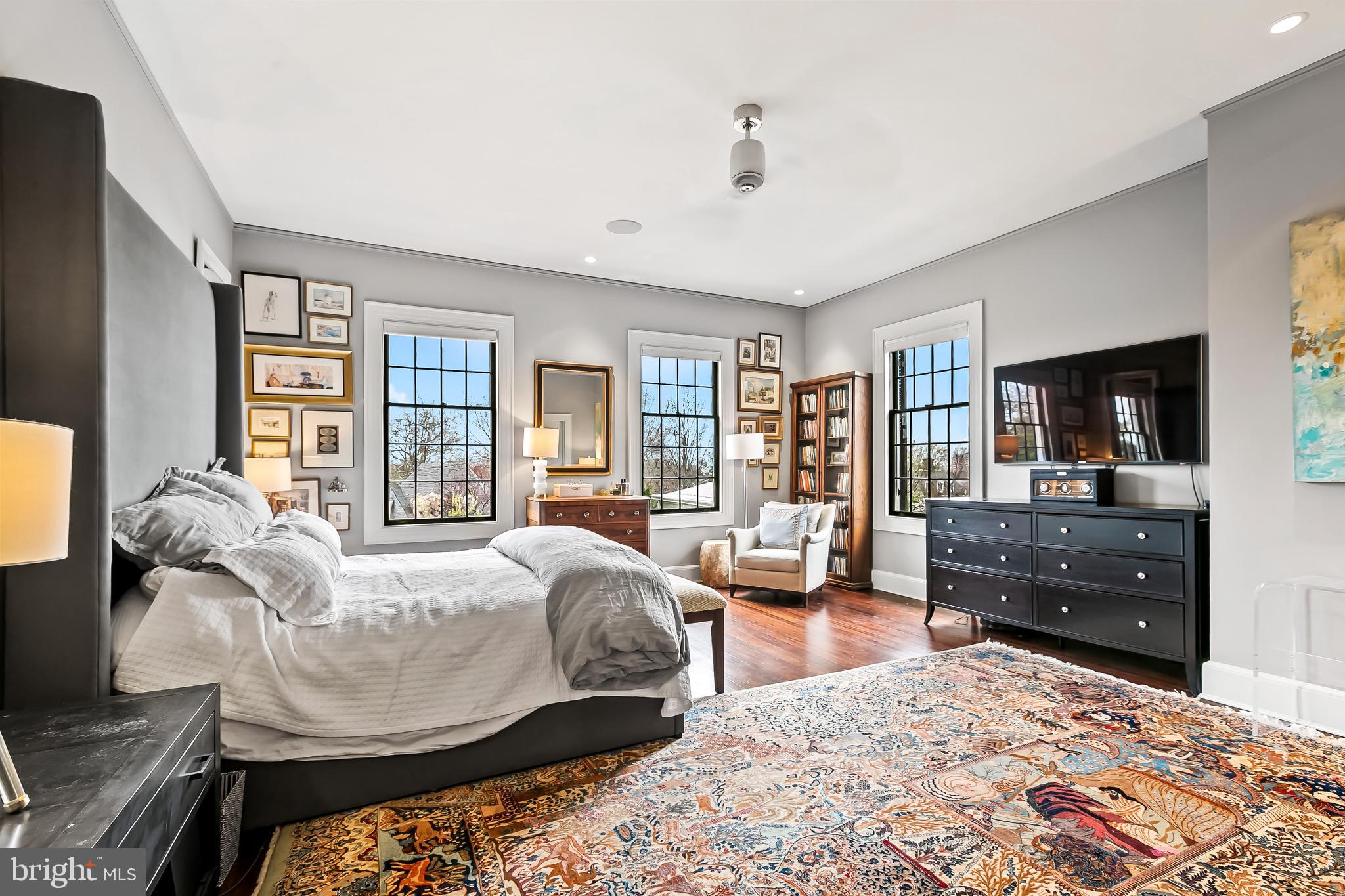 207 Wendover Road Baltimore, MD 21218 - Photo 39 of 111 Primary bedroom with ceiling fan