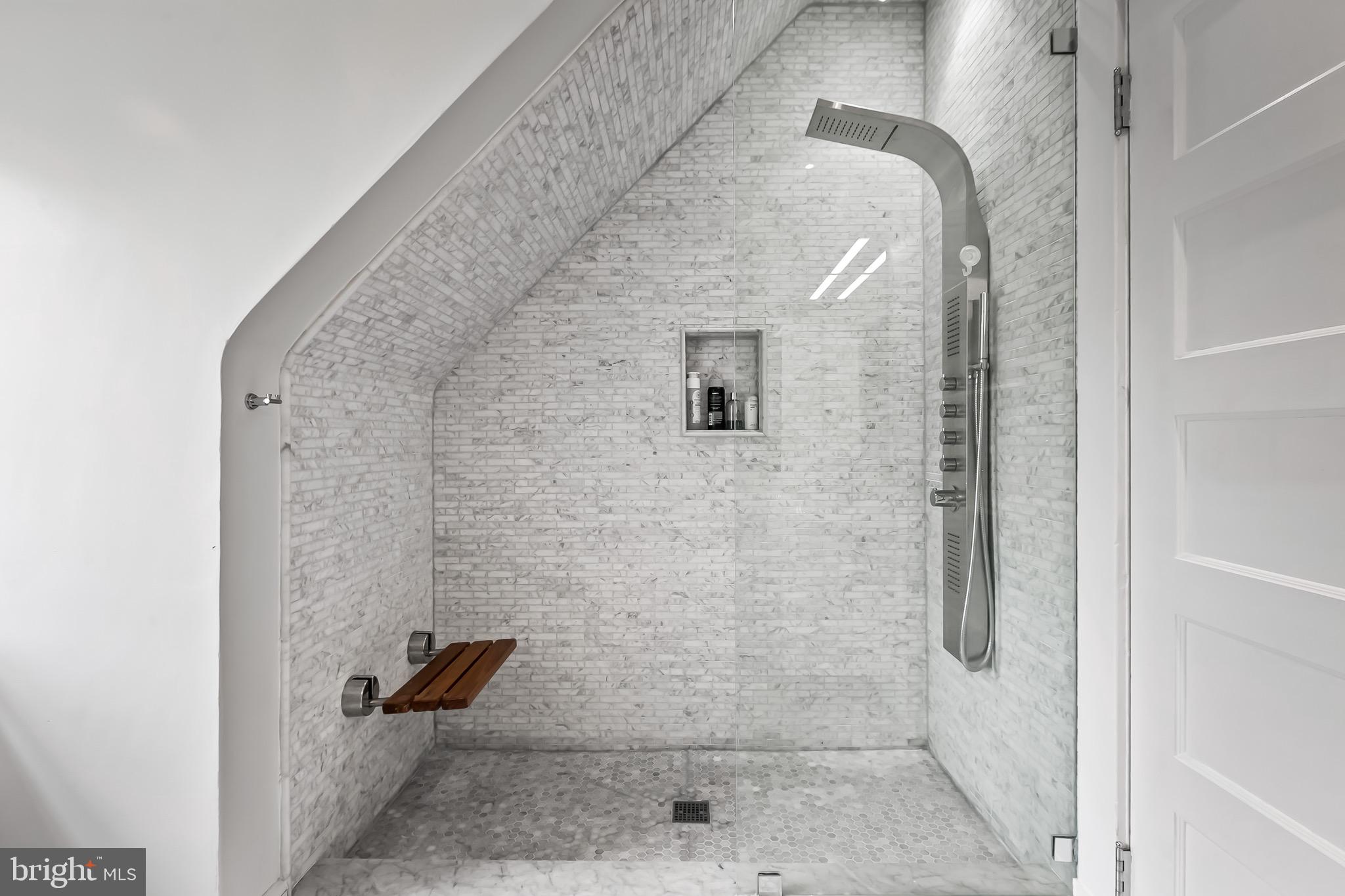 207 Wendover Road Baltimore, MD 21218 - Photo 67 of 111 Full bath shower on 3rd level