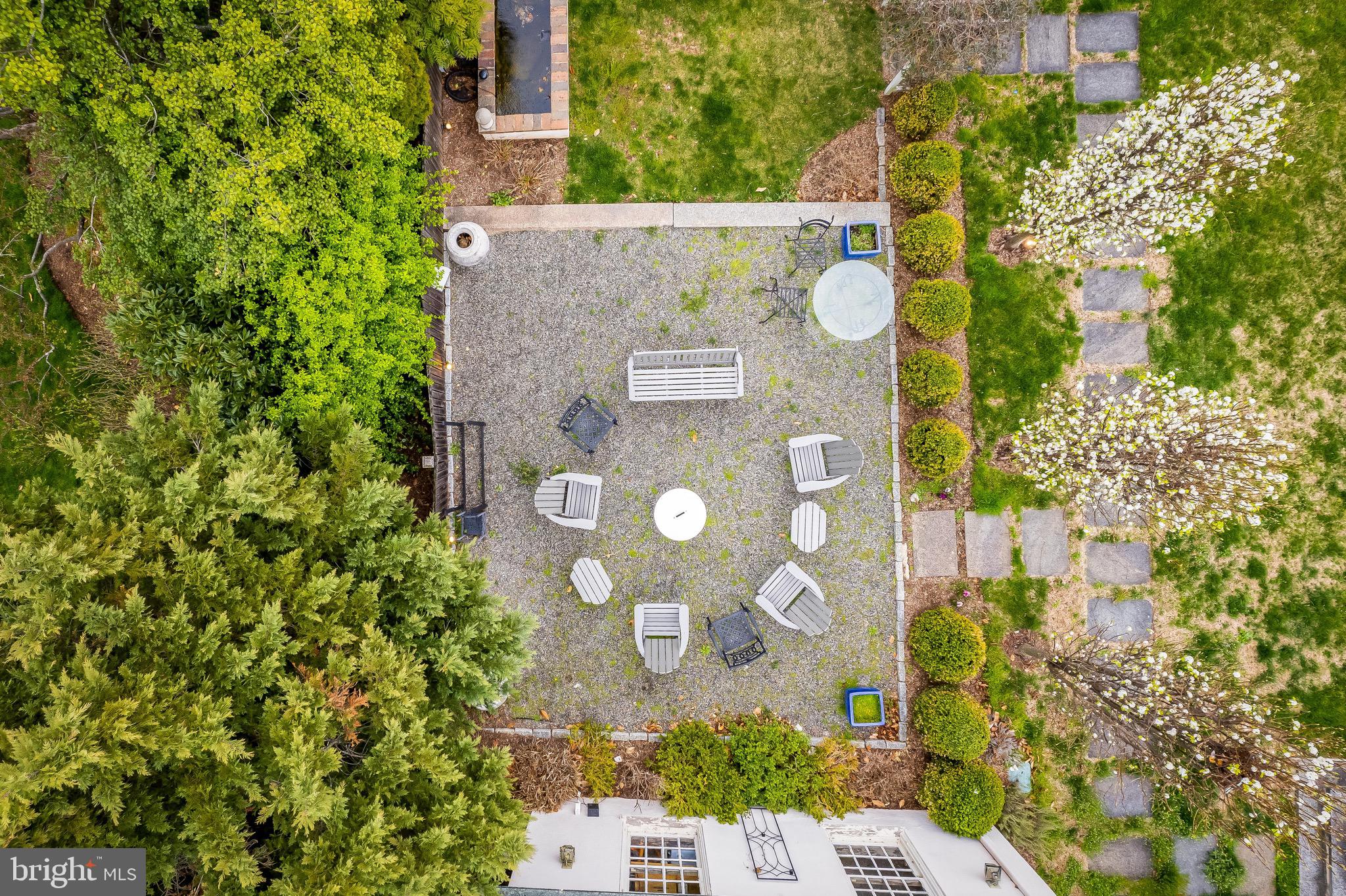 207 Wendover Road Baltimore, MD 21218 - Photo 78 of 111 View of fire pit area from above