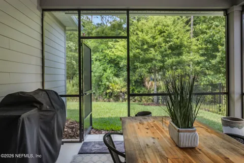 a view of houses with outdoor space and swimming pool