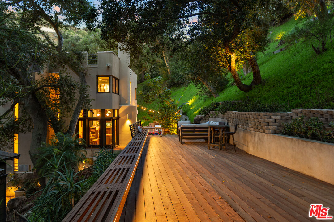 3217 Canon Place Topanga, CA 90290 - Photo 25 of 49 swimming pool view with a seating space