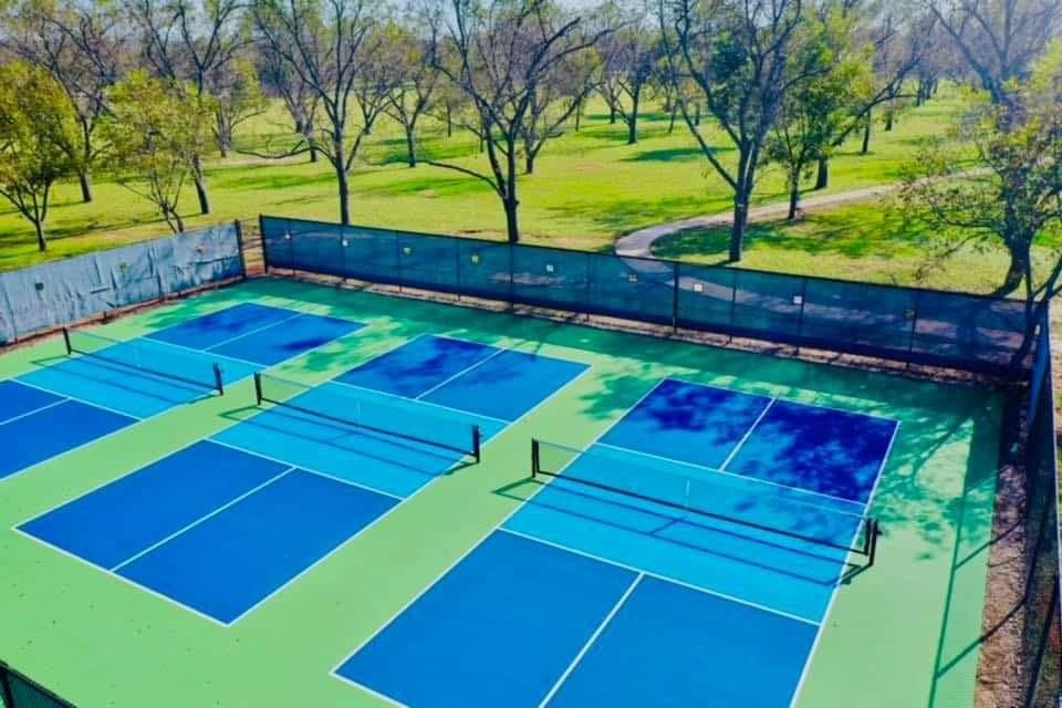 3030 West Landings Road North Granbury, TX 76049 - Photo 24 of 33 a view of a yard with an outdoor space