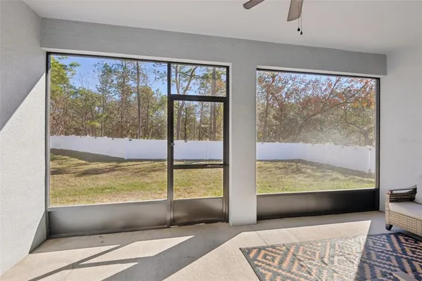 a view of front door