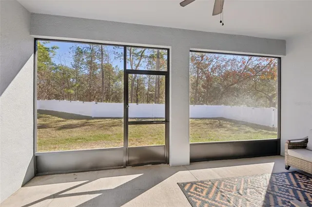 a view of front door