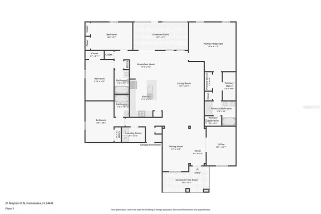 a picture of floor plan