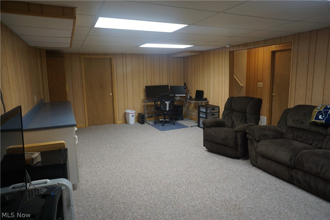 4220 Baird Road Stow, OH 44224 - Photo 16 of 21 Spacious Basement Rec Room