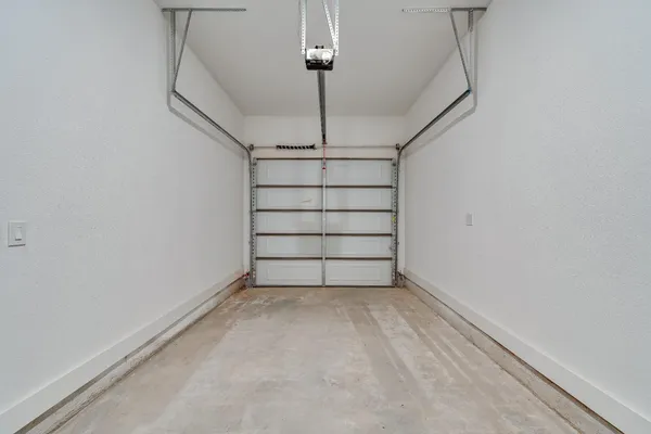 a view of a room with a stairs