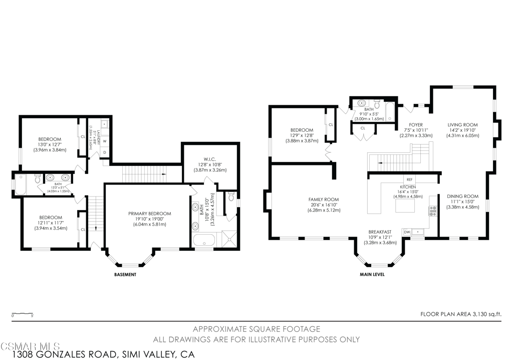 1308 Gonzales Road Simi Valley, CA 93063 - Photo 48 of 48 a black and white photo of a living room