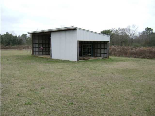 24270 Mcphail Farm Road Florala, AL 36442 - Photo 21 of 25 a view of a house with yard and a forest