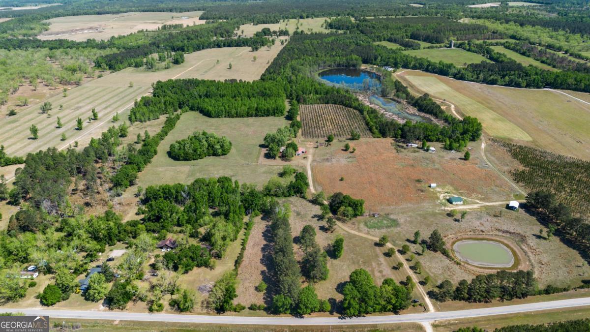 1747 Perkins Green Fork Road Millen, GA 30442 - Photo 37 of 39 an aerial view of a house with a yard