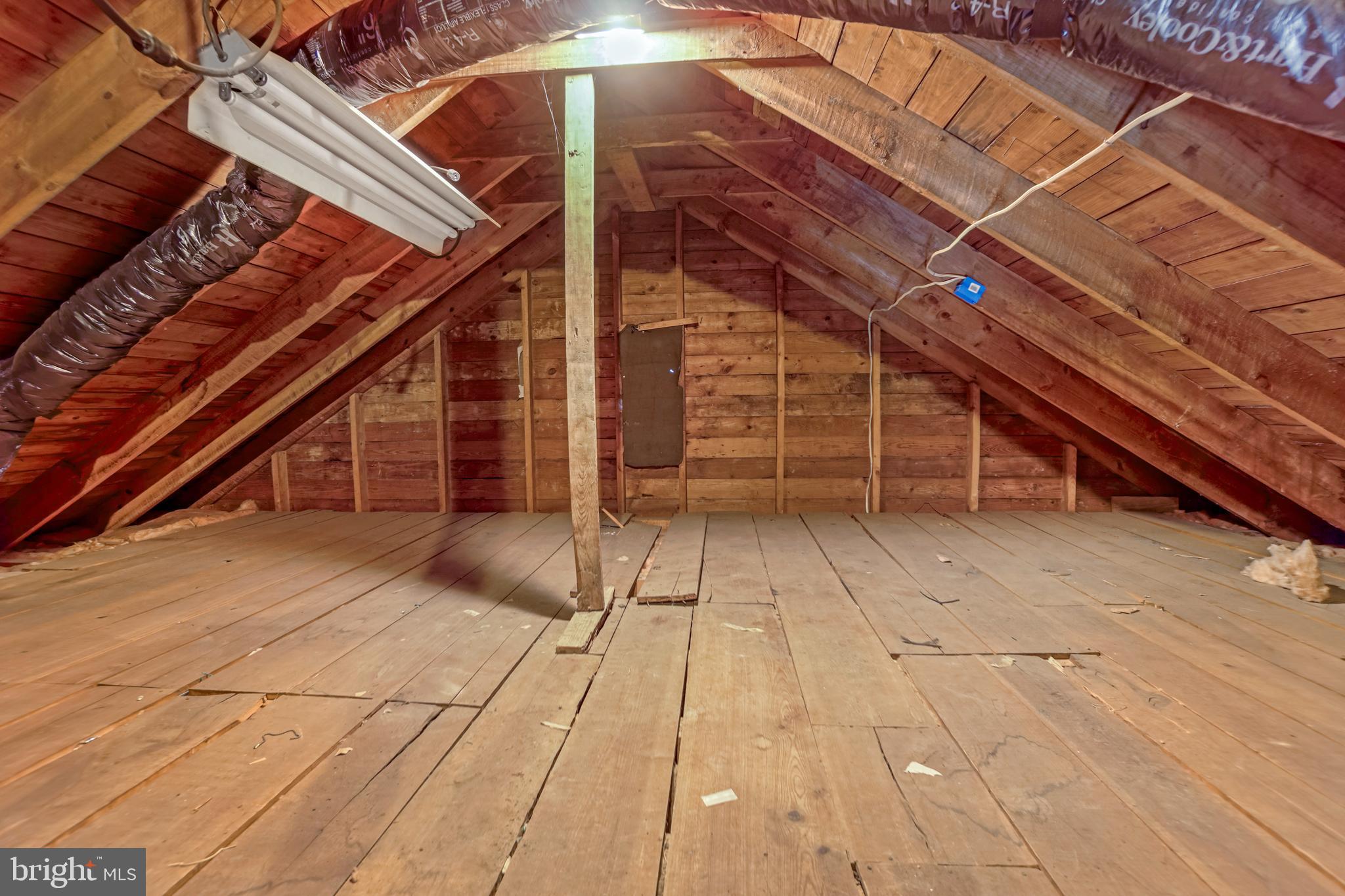 608 North Bend Road Baltimore, MD 21229 - Photo 20 of 31 lighted floored attic