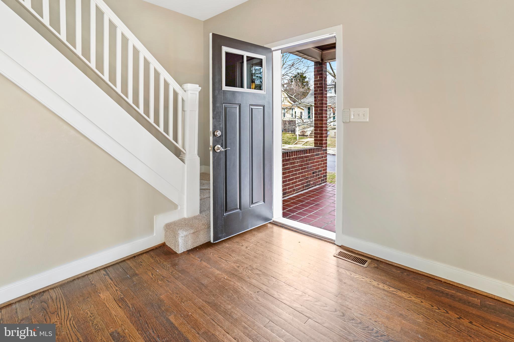 608 North Bend Road Baltimore, MD 21229 - Photo 5 of 31 refinished hardwood floors 1st floor