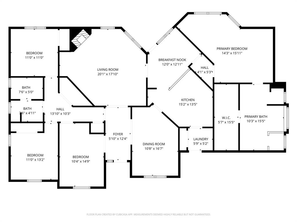 111 Deerfield Road Paradise, TX 76073 - Photo 39 of 39 View of floor plan / room layout