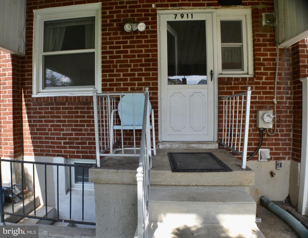 7911 Kavanagh Road Dundalk, MD 21222 - Photo 19 of 23 Covered Back Porch