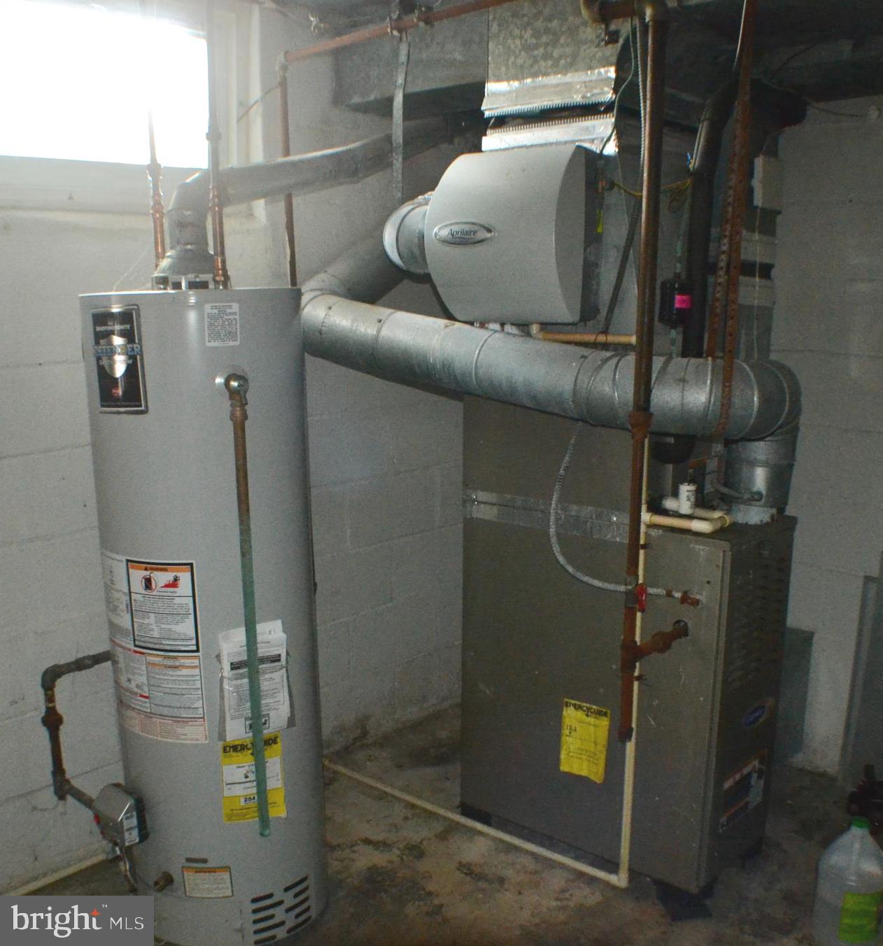 7911 Kavanagh Road Dundalk, MD 21222 - Photo 22 of 23 Inside Unit HVAC & Water Heater