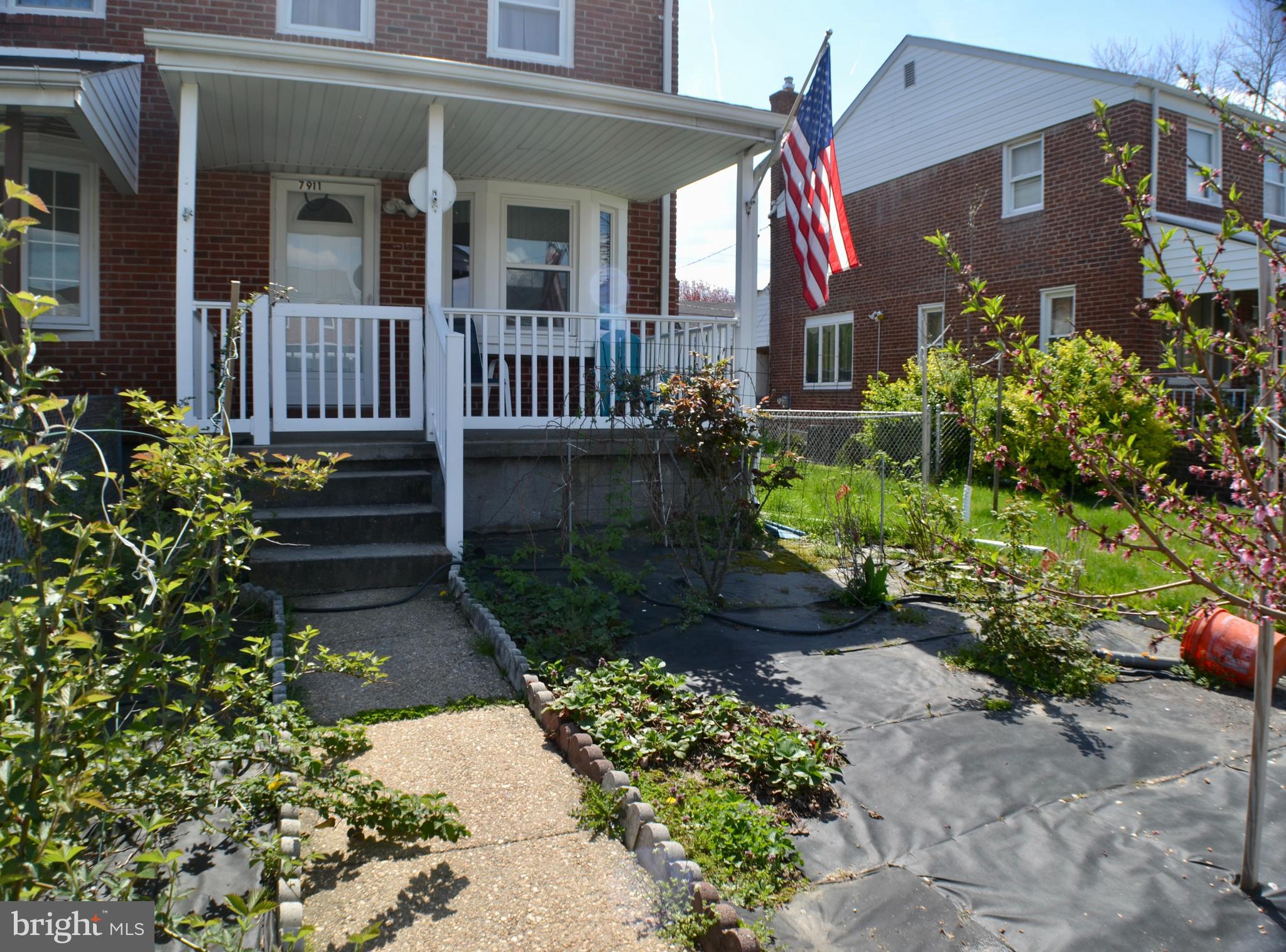 7911 Kavanagh Road Dundalk, MD 21222 - Photo 3 of 23 Tons of Beauty Out Front & Room for Gardening