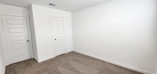 an empty room with a empty space