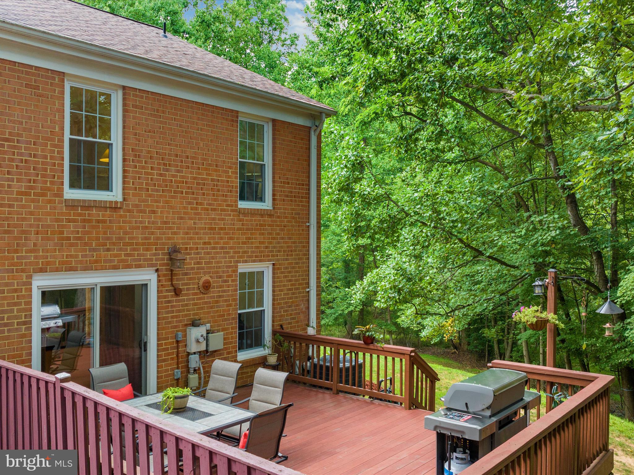2304 Horseferry Court Reston, VA 20191 - Photo 32 of 66 Deck overlooking mature trees