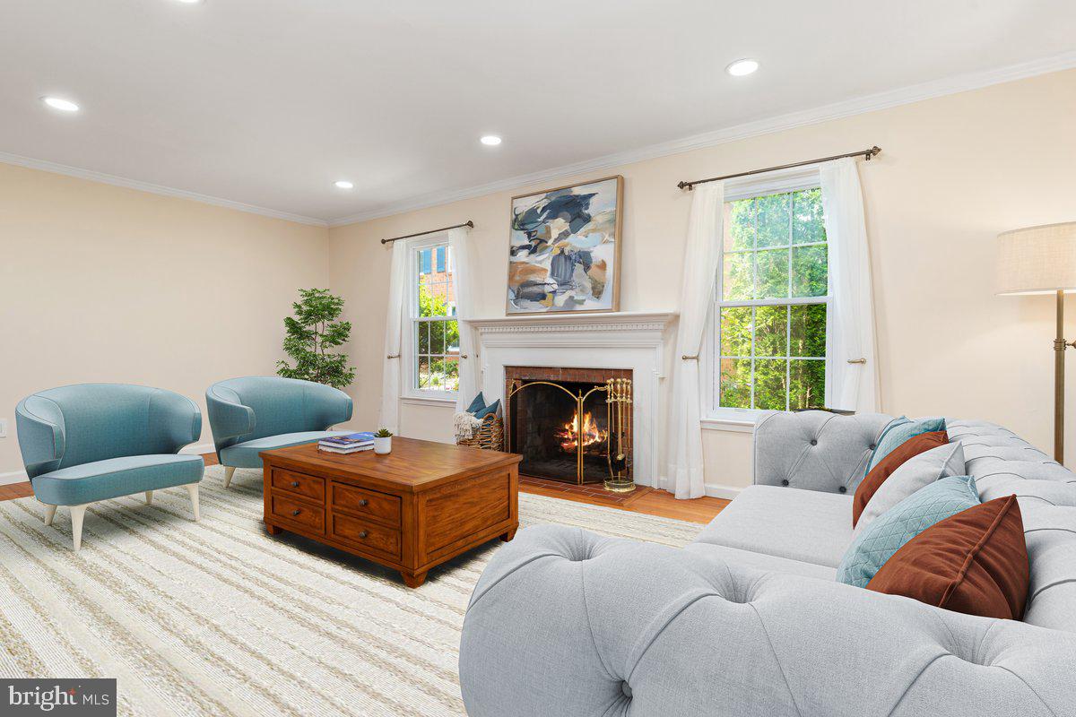 2304 Horseferry Court Reston, VA 20191 - Photo 9 of 66 Living Room (with virtually staging)