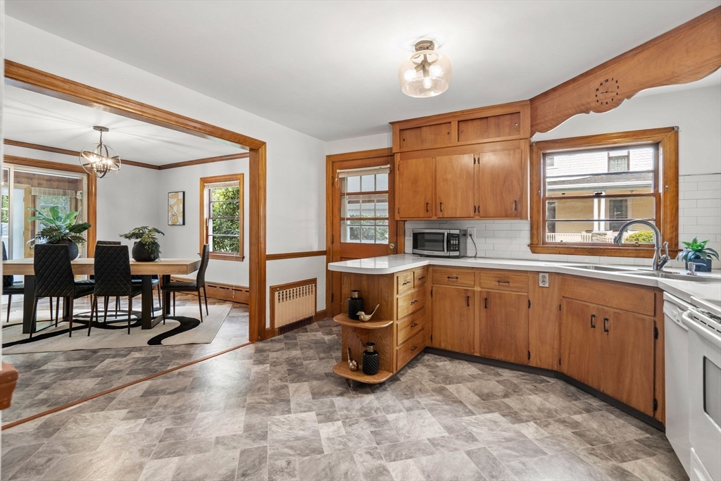 58 Spring Street Wakefield, MA 01880 - Photo 9 of 41 a kitchen with lots of counter top space