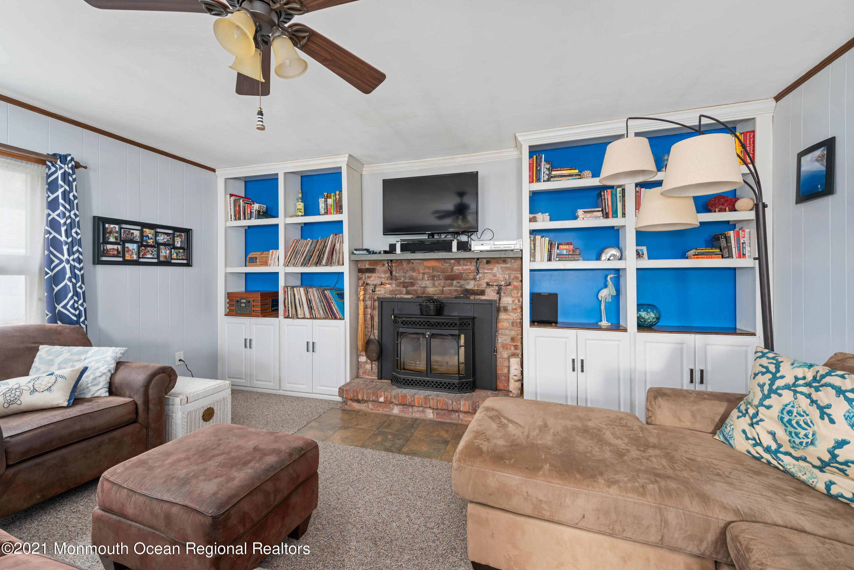 1513 Treeneedle Road Point Pleasant, NJ 08742 - Photo 18 of 41 Family Room Fireplace