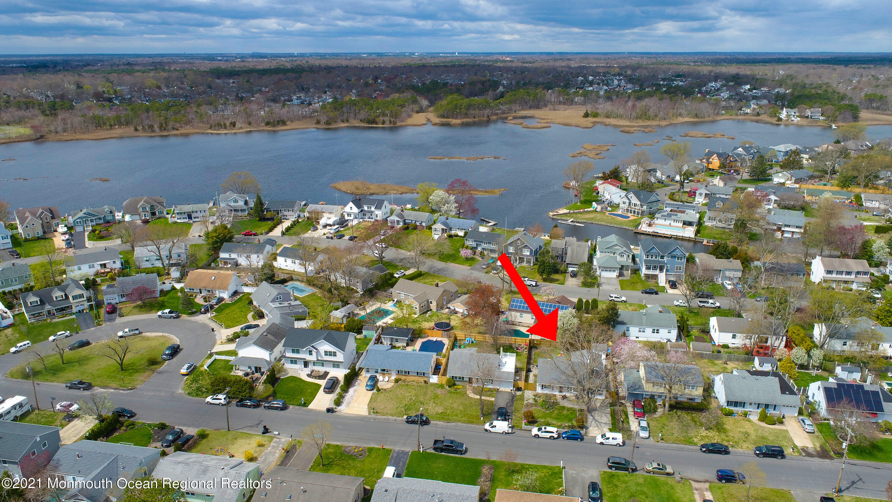 1513 Treeneedle Road Point Pleasant, NJ 08742 - Photo 6 of 41 Creek & House