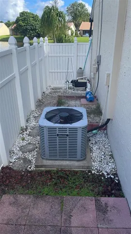 a view of a room with empty racks