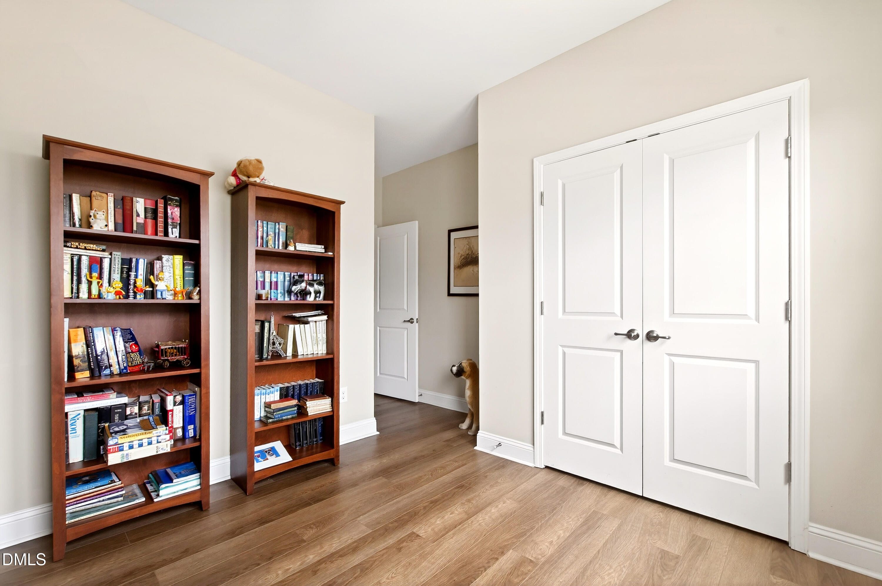 339 Summer Ranch Drive Fuquay-Varina, NC 27526 - Photo 30 of 42 a view of wooden floor and shelves in a room