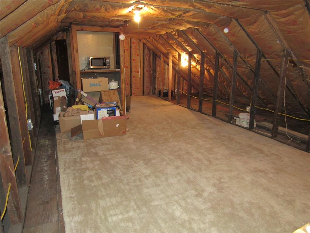 615 Unity Street Latrobe, PA 15650 - Photo 16 of 24 This second level just had new insulation installed in 2017! R13 on the walls and R19 on the ceiling. New electrical installed around the room.