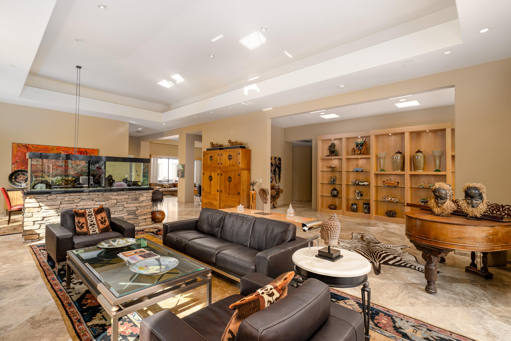 72116 Clancy Lane Rancho Mirage, CA 92270 - Photo 10 of 59 a living room with furniture and a table