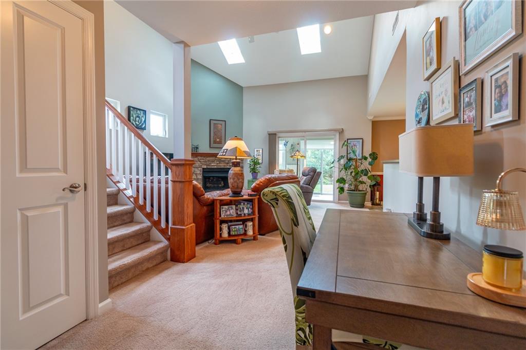425 Chestnut Lane Apollo, PA 15613 - Photo 5 of 48 a view of a livingroom with furniture and staircase
