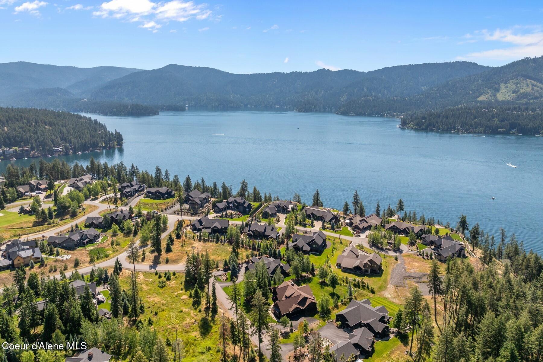 3674 East Basin Falls Road Hayden, ID 83835 - Photo 64 of 70 Aerial Lake and Community