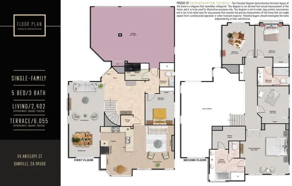 $1,949,999 | 54 Antelope Court, Danville, CA 94506