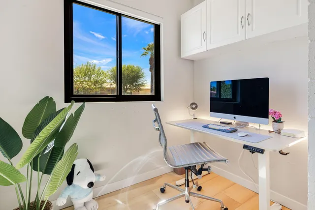 a view of a living room and a window