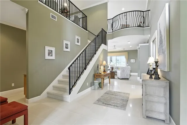 a view of entryway and hall