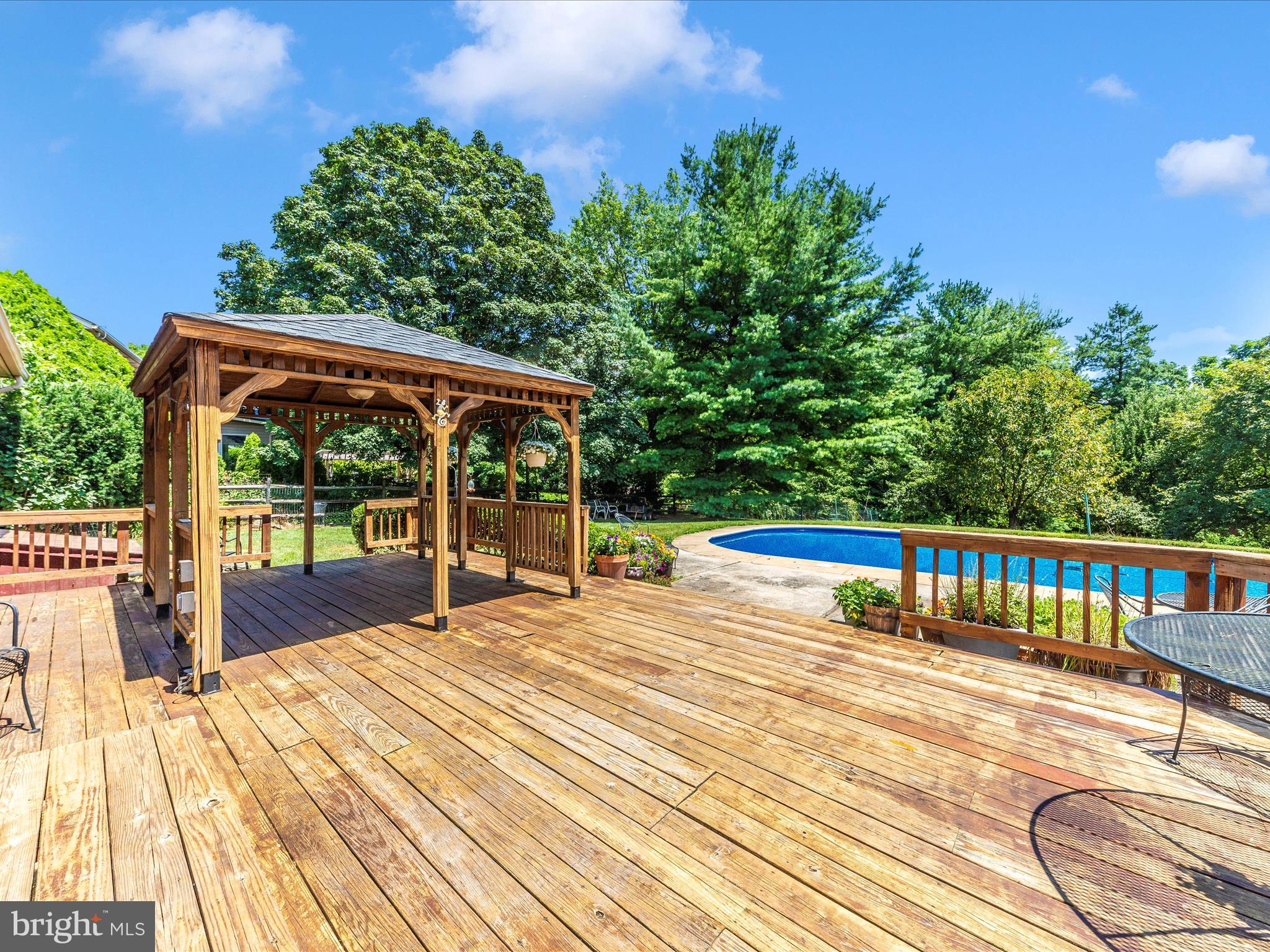 8395 Buckeye Court Frederick, MD 21702 - Photo 51 of 56 swimming pool view with a seating space
