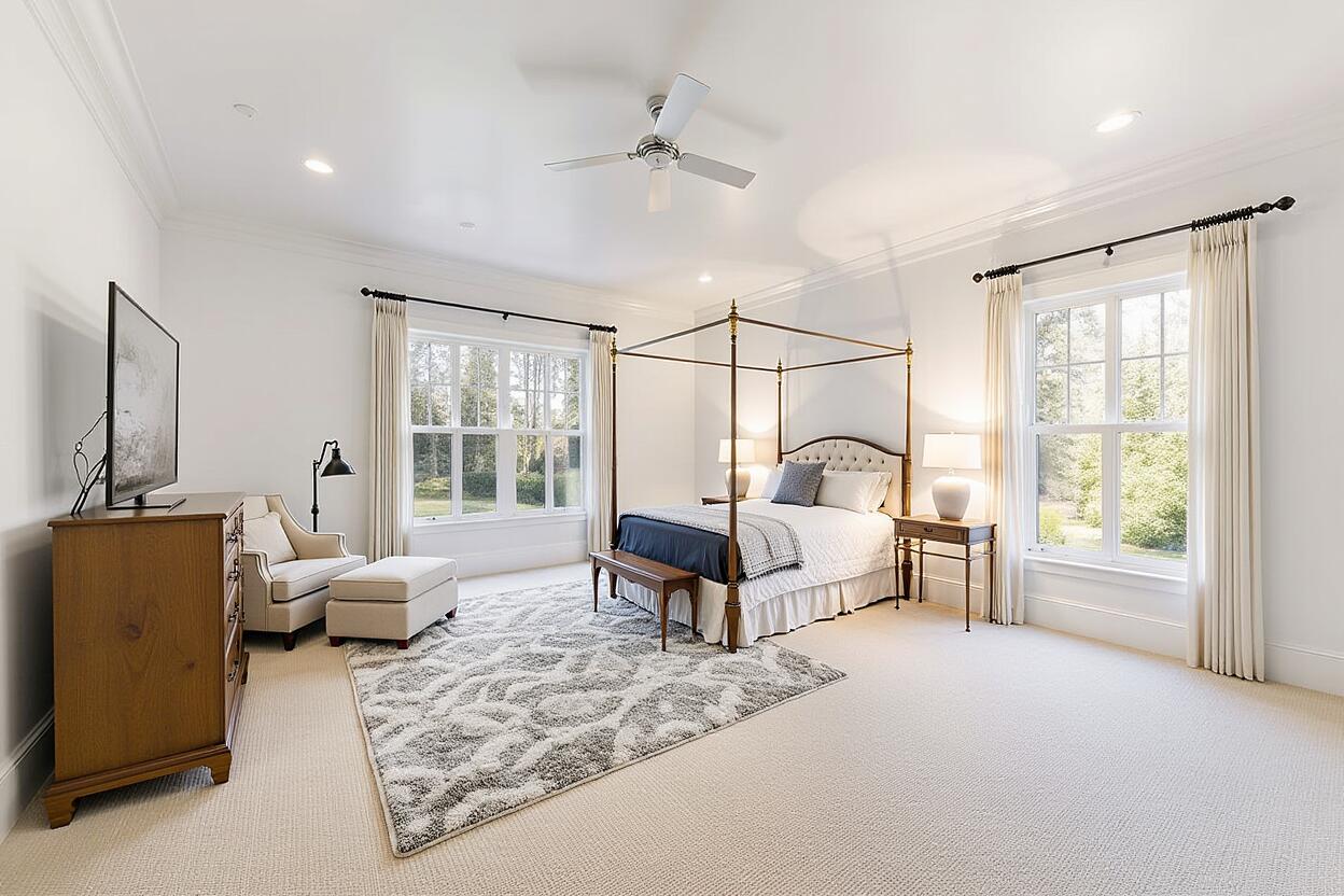 5 Country Road East, Unit A Boynton Beach, FL 33436 - Photo 28 of 50 Virtually staged primary bedroom