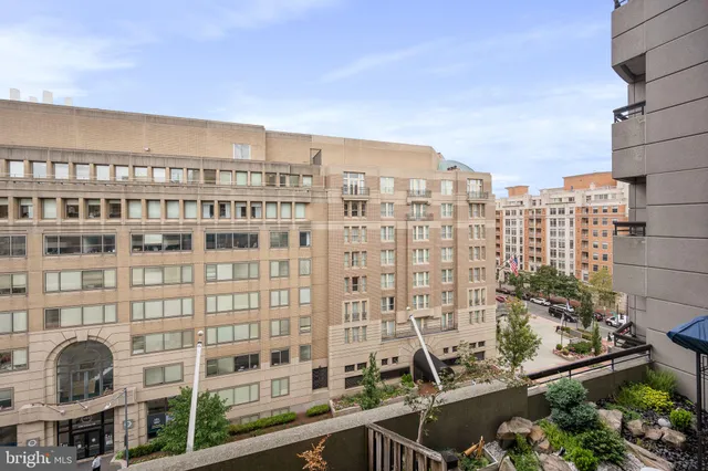 a front view of a building