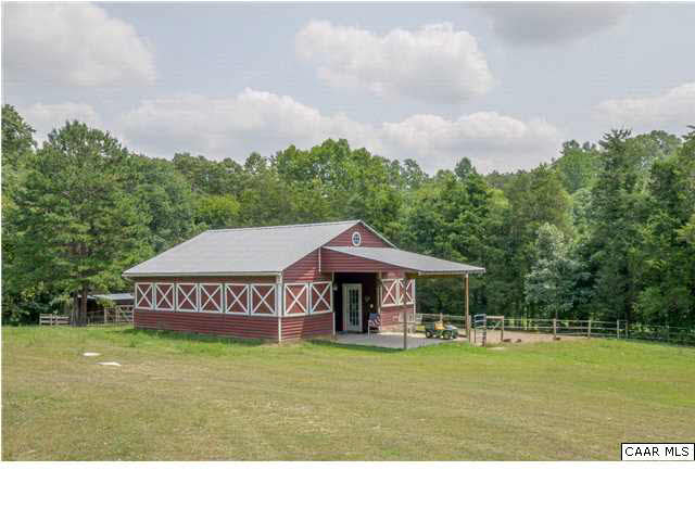 3938 Richmond Road Keswick, VA 22947 - Photo 29 of 37 Pretty as a postcard! White board fencing separates the back yard from the pasture creating a truly picturesque setting.