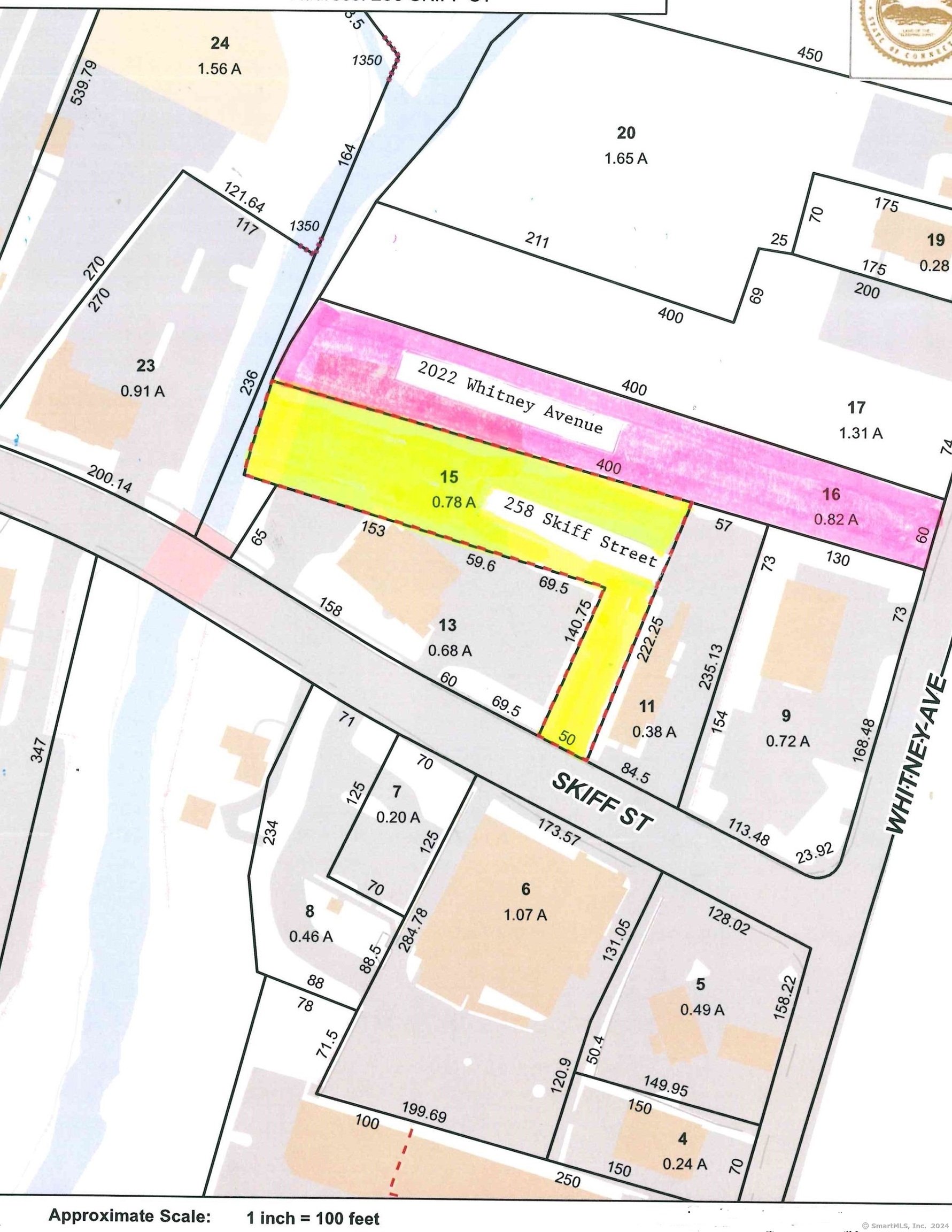 a room with a bed and a flat screen tv