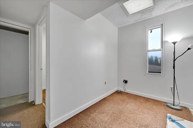 a view of empty room