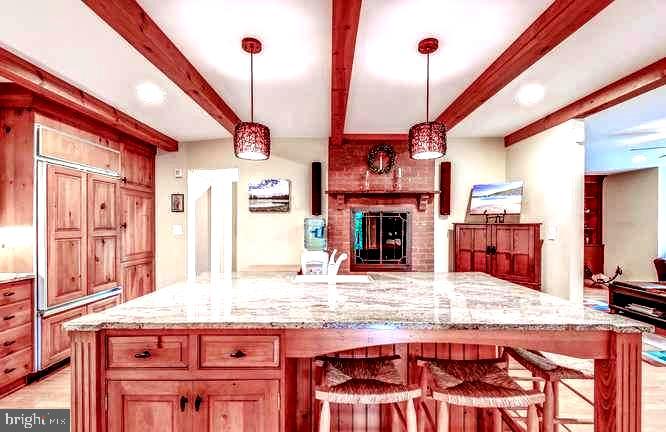 13808 Longnecker Road Glyndon, MD 21136 - Photo 15 of 40 Granite center island