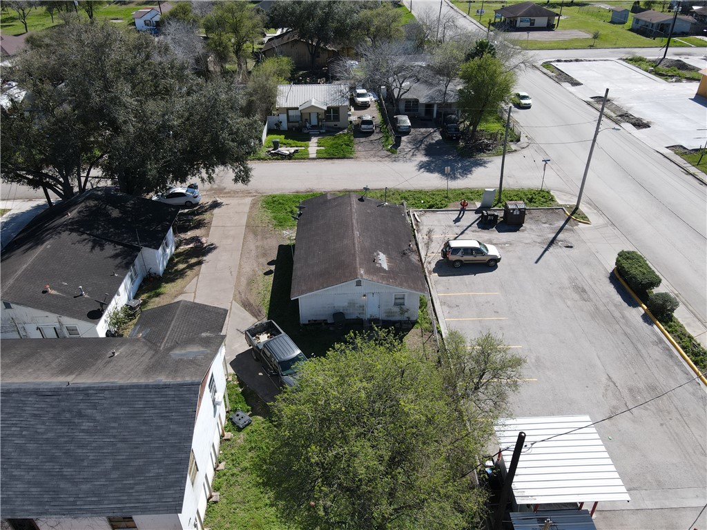 409 Chaparral Street Alice, TX 78332 - Photo 21 of 24 an aerial view of a house with a yard