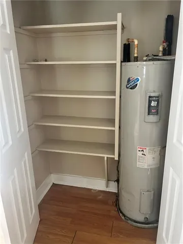 a view of a rack on the wall