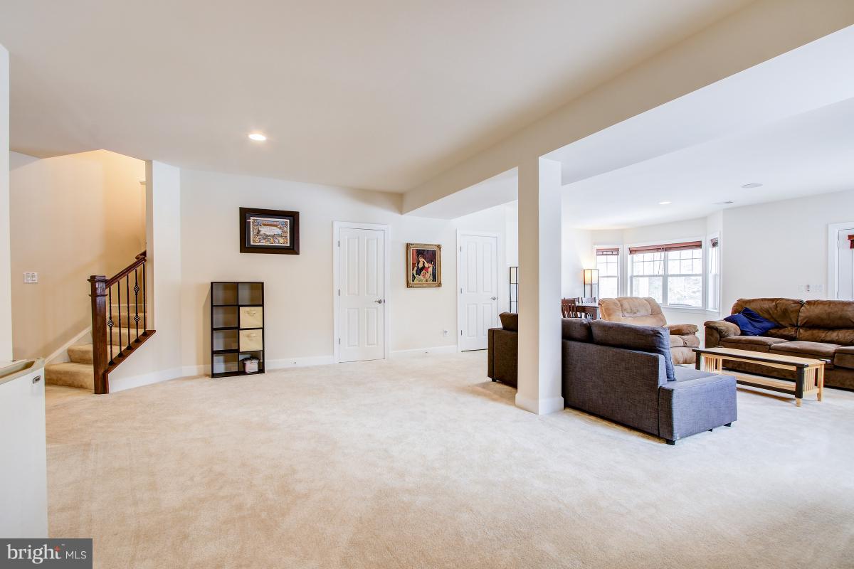 8391 Edward Carr Court Springfield, VA 22153 - Photo 49 of 67 Sun-filled and spacious basement