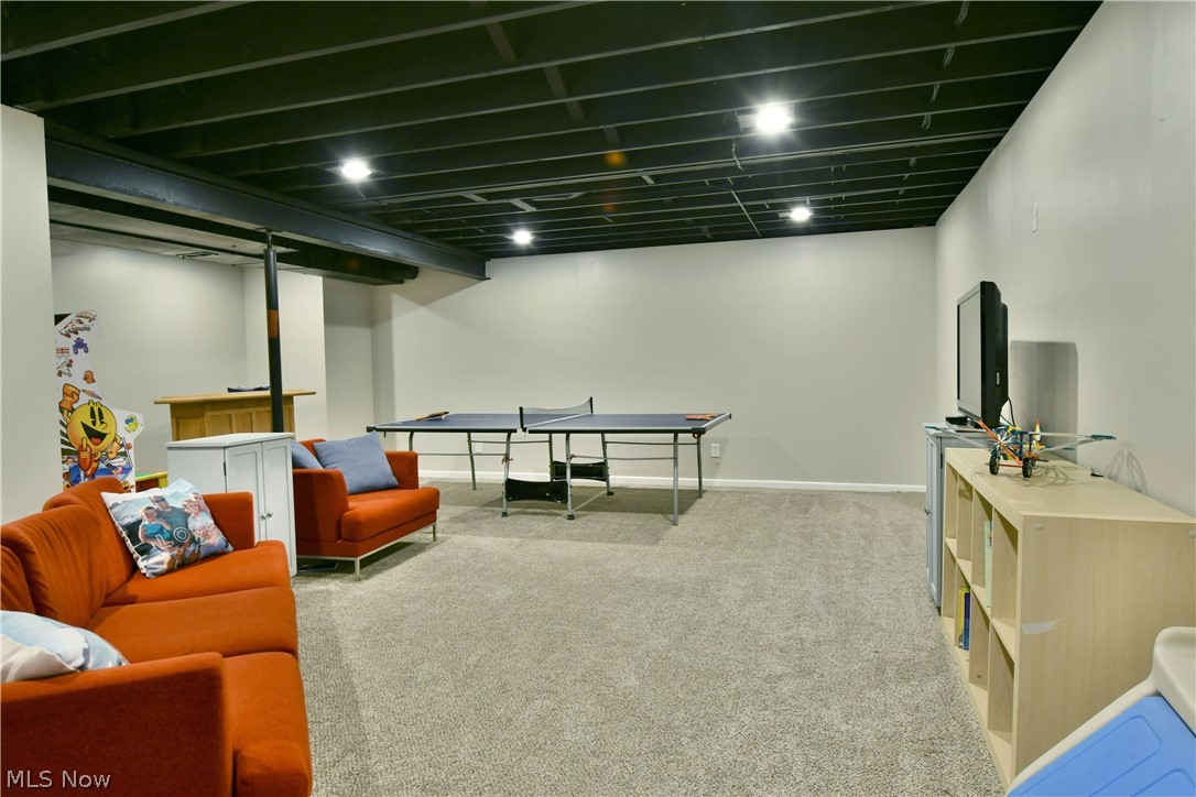 13491 Woodin Road Chardon, OH 44024 - Photo 35 of 35 Recreation room featuring carpet